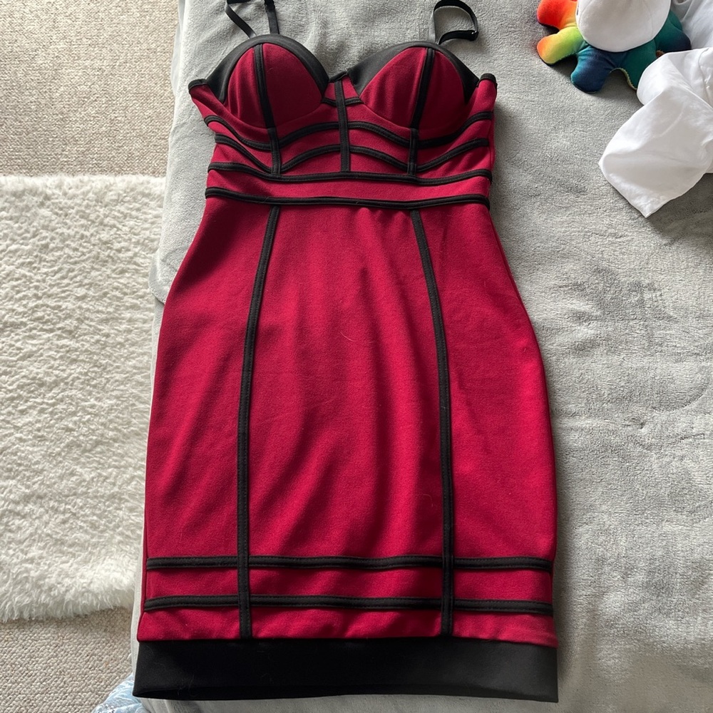 Maroon dress